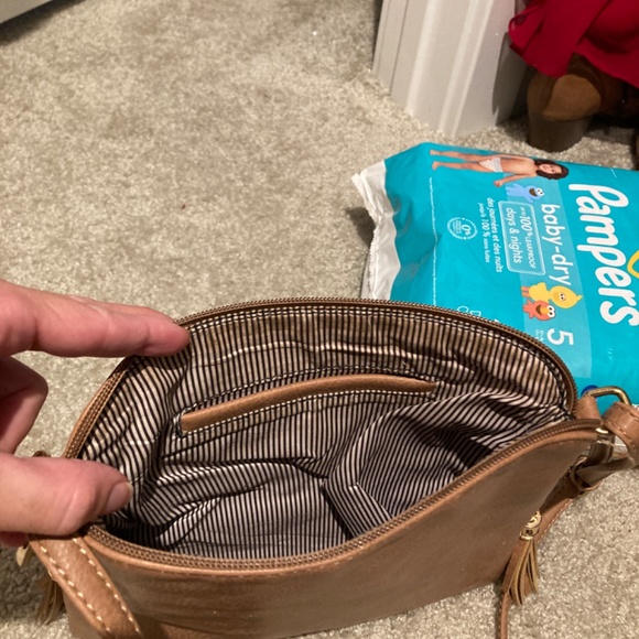 Brown crossbody or arm purse - Picture 2 of 2